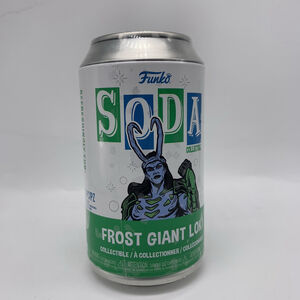 Funko Pop! Soda FROST GIANT LOKI What If Authentic Marvel Exclusive Chase?